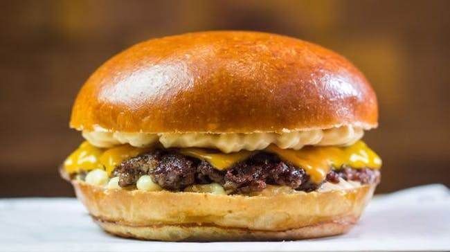 OG Smash Burger. from Bullhorns Burger + Grill - North Broad St in Elizabeth, NJ