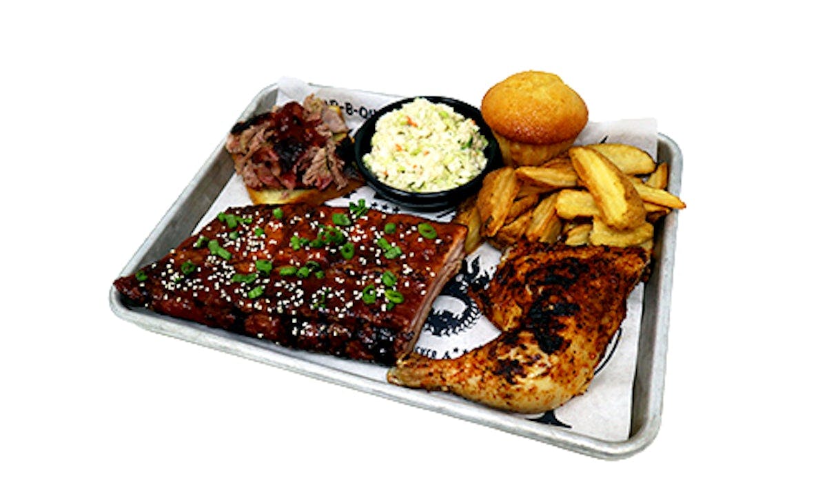 Baby & 2 Meats Combo from Famous Dave's - Cedar Falls in Cedar Falls, IA