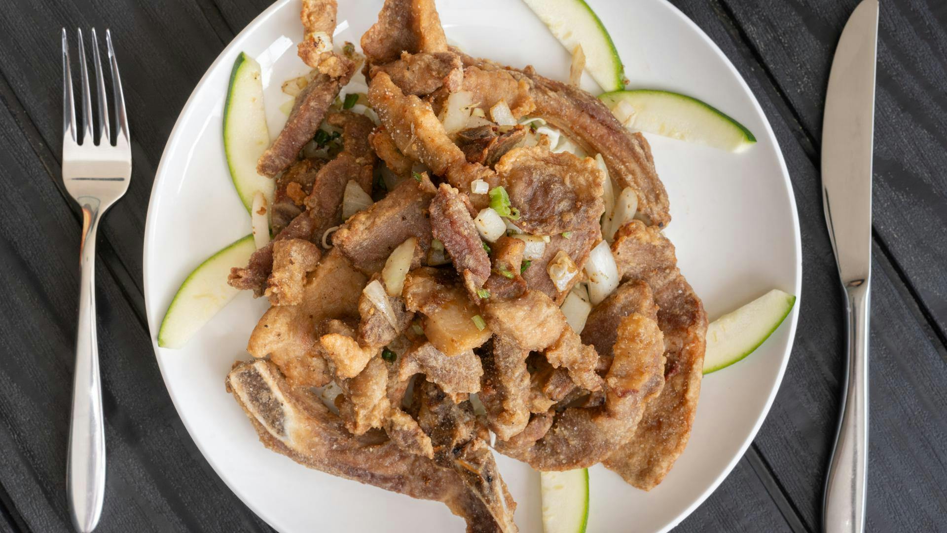 ??  Salt & Pepper Pork Chop (38oz) from General Tso's Restaurant & Catering - Dunwoody in Dunwoody, GA