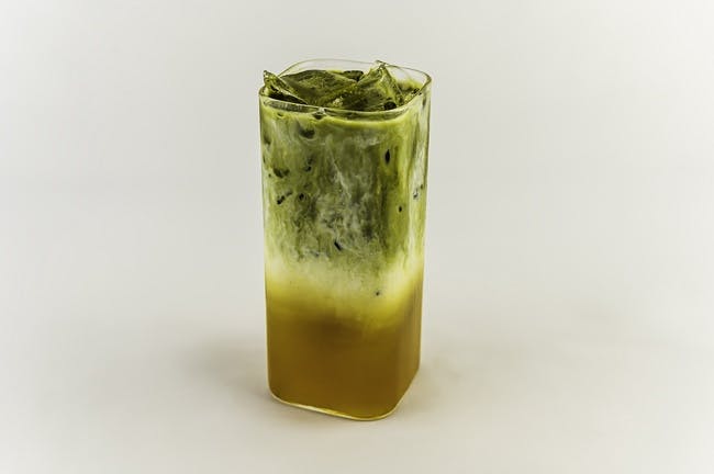 Uji Green Milk Tea from Boba Box in Monrovia, CA