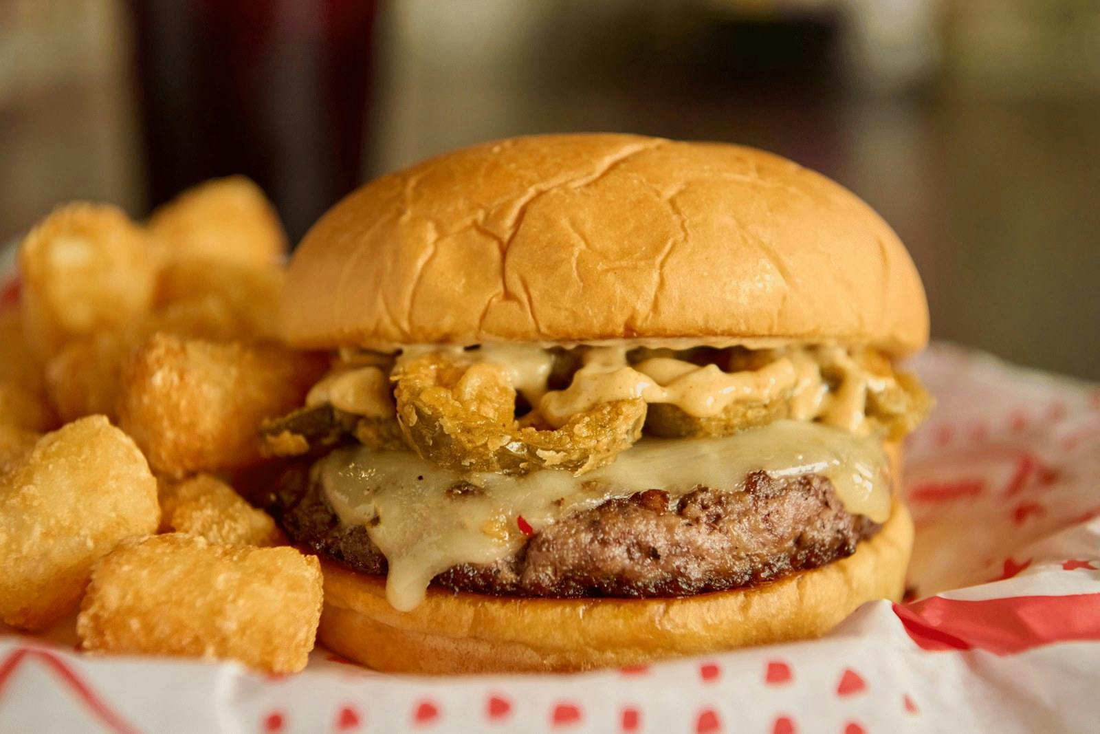 Jalape?o Burger from Jefferson's Restaurant in Brentwood, TN