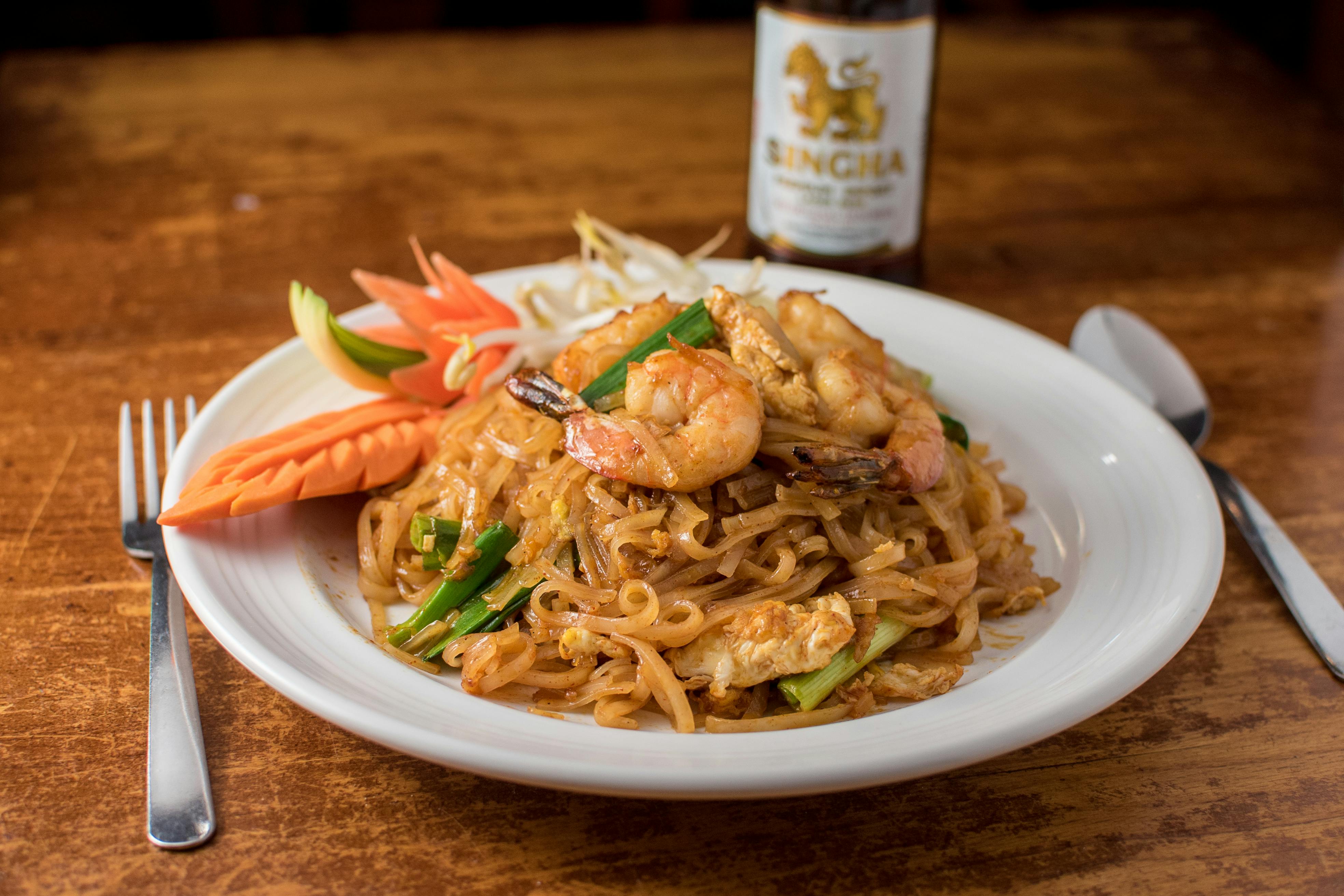 Pad Thai (GF) from Monsoon Siam in Madison, WI