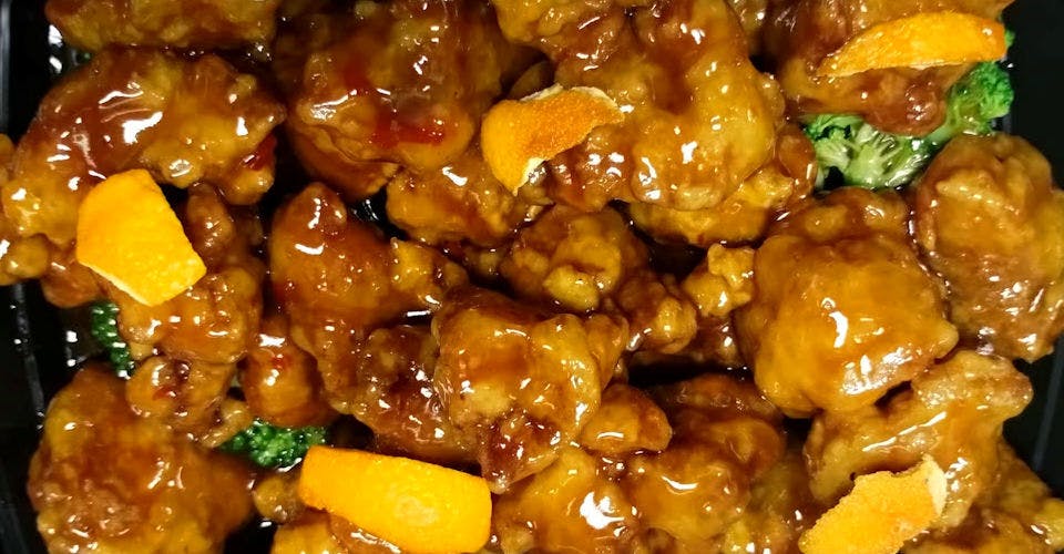 PA15. Orange Chicken from Pan-Asian Chinese Restaurant in Madison, WI