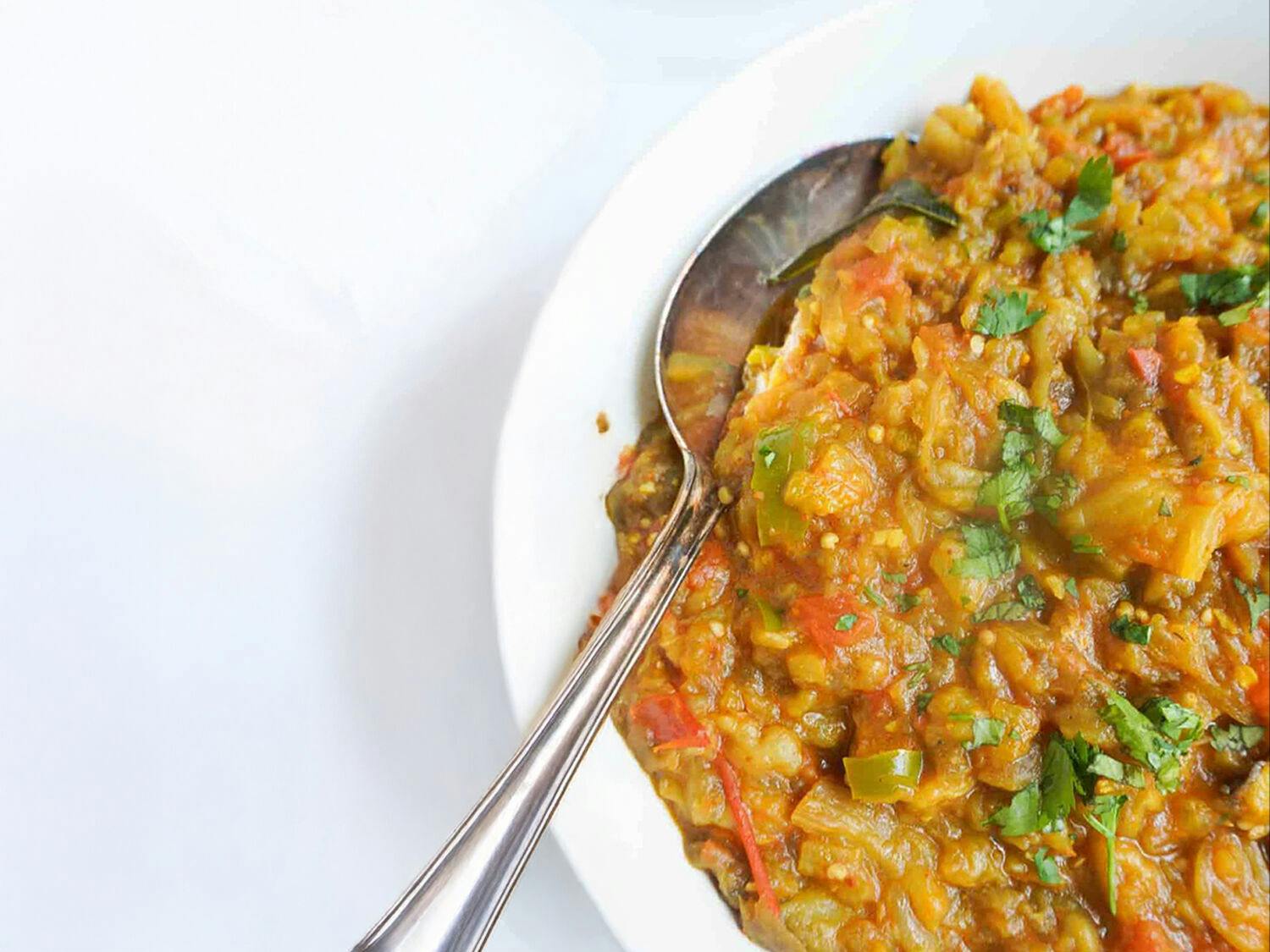 Baigan Bharta from Cumin Fresh Indian Kitchen in Grand Haven, MI