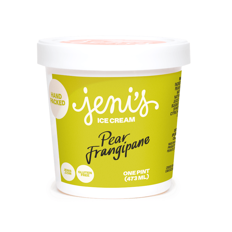Pear Frangipane Ice Cream Pint from Jeni's Splendid Ice Creams - Camden Rd in Charlotte, NC