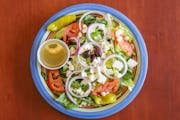 Greek Salad from Zorba's Express in Richmond, VA