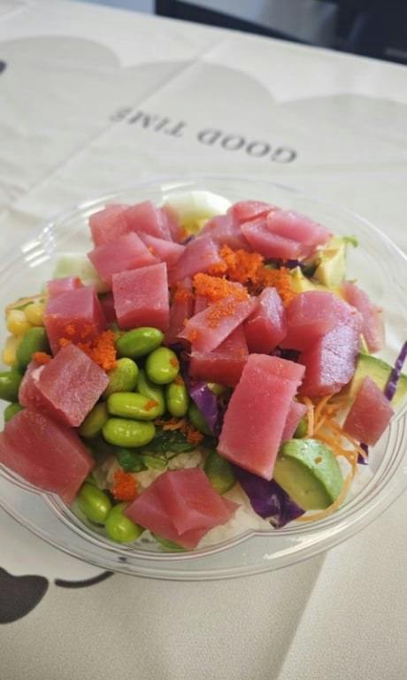 P1. Tuna Poke Bowl from Panda House in Old Bridge, NJ