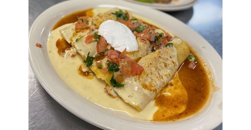 Enchilada Chilapa from Los Magueyes - Packerland Dr in Green Bay, WI
