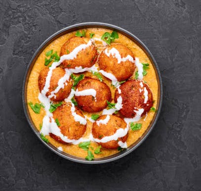Malai Kofta from Cafe India Bar & Grill in Milwaukee, WI