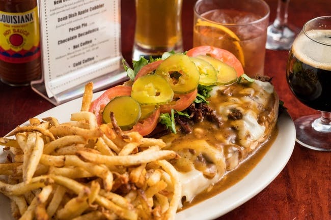 New Orleans Sloppy Roast Beef Po-Boy from Crescent City Grill in Hattiesburg, MS