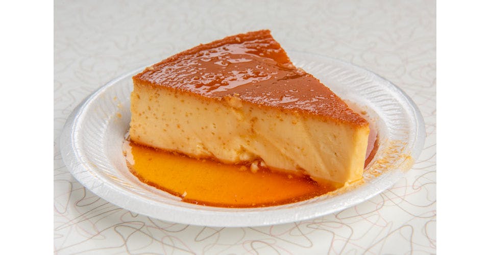 Flan from Tacos El Sol in Topeka, KS