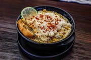 (TG) Mexican Street Corn from El Sarape in Olympia, WA