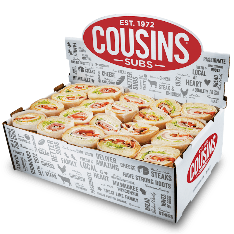 20-piece Party Box from Cousins Subs - Milwaukee Oakland Ave in Milwaukee, WI
