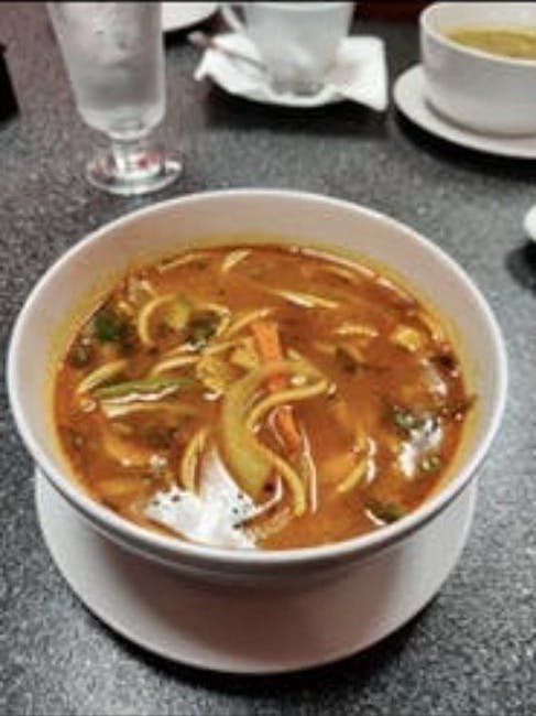 Thukpa Vegetable or Chicken Soup from Yuva Eats in Olathe, KS