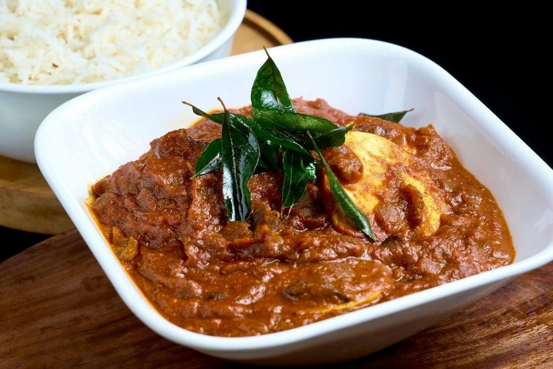 Spicy Egg Masala from Rock N Grill Indian Authentic Cuisine & Bar in Round Rock, TX