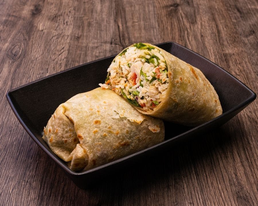 L-Fish Burrito from Brushfire Tacos y Tapas in Glendale, AZ