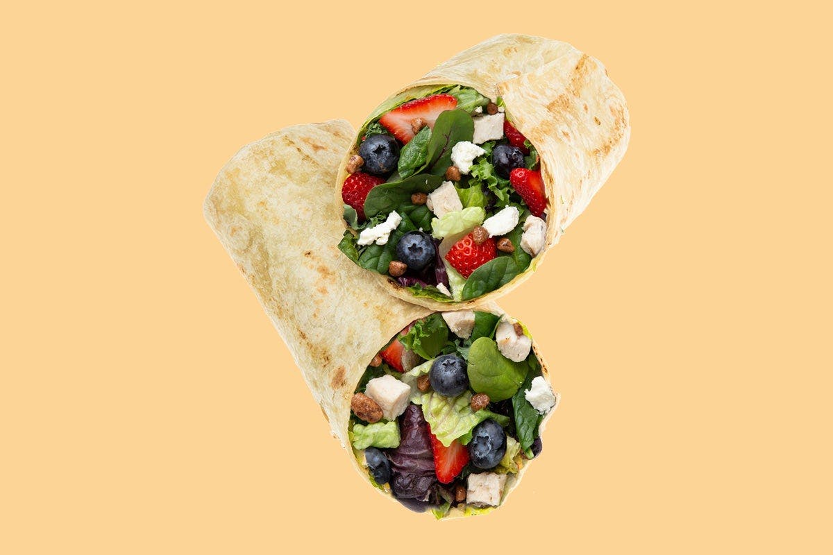Summer Berry Wrap - Choose Your Dressings from Saladworks - Delsea Dr in Glassboro, NJ