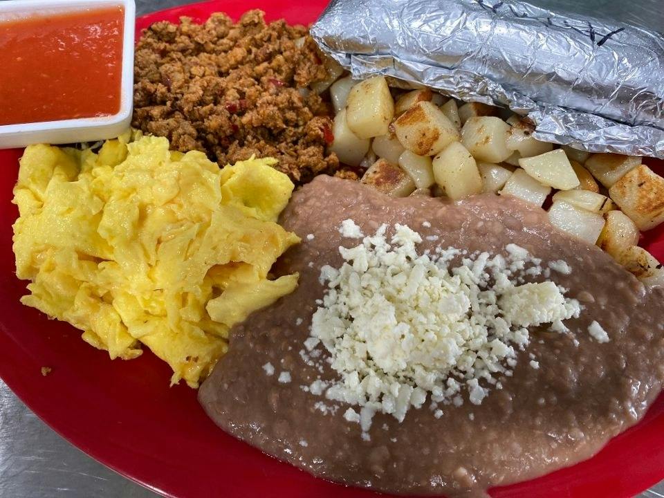 Breakfast Plate from Silly Serrano Mexican Restaurant in Eau Claire, WI