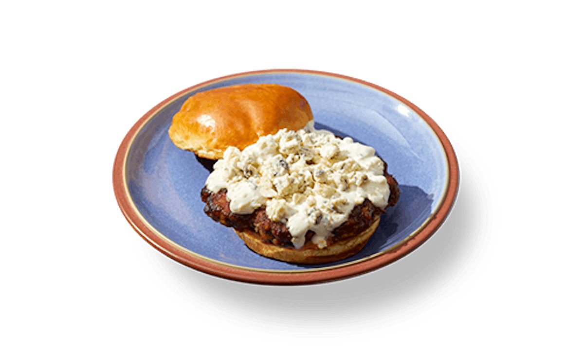 Black and Bleu Burger from Famous Dave's - Cedar Falls in Cedar Falls, IA