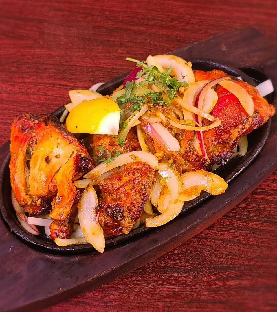Chicken Achari from OM Indian Cuisine in San Francisco, CA