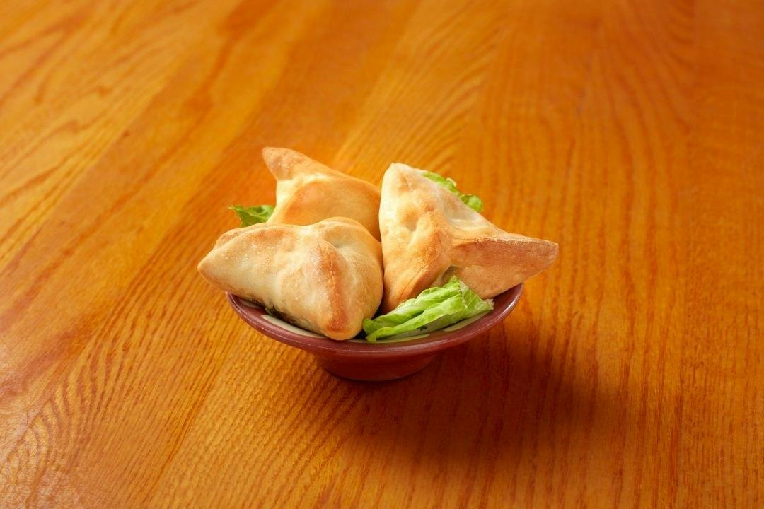 Small Mediterranean Spinach Pie (3) from Palm Palace Restaurant in Ann Arbor, MI