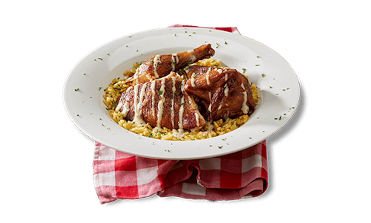 Cajun Smoked Half Chicken from Famous Dave's - Cedar Falls in Cedar Falls, IA