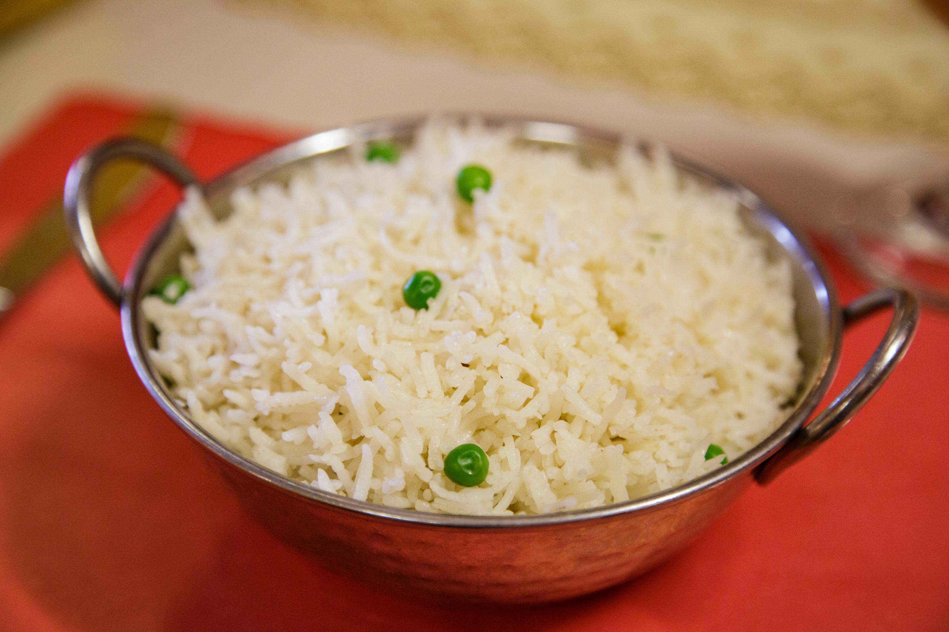 7. Basmati Rice from Maharana Restaurant in Madison, WI