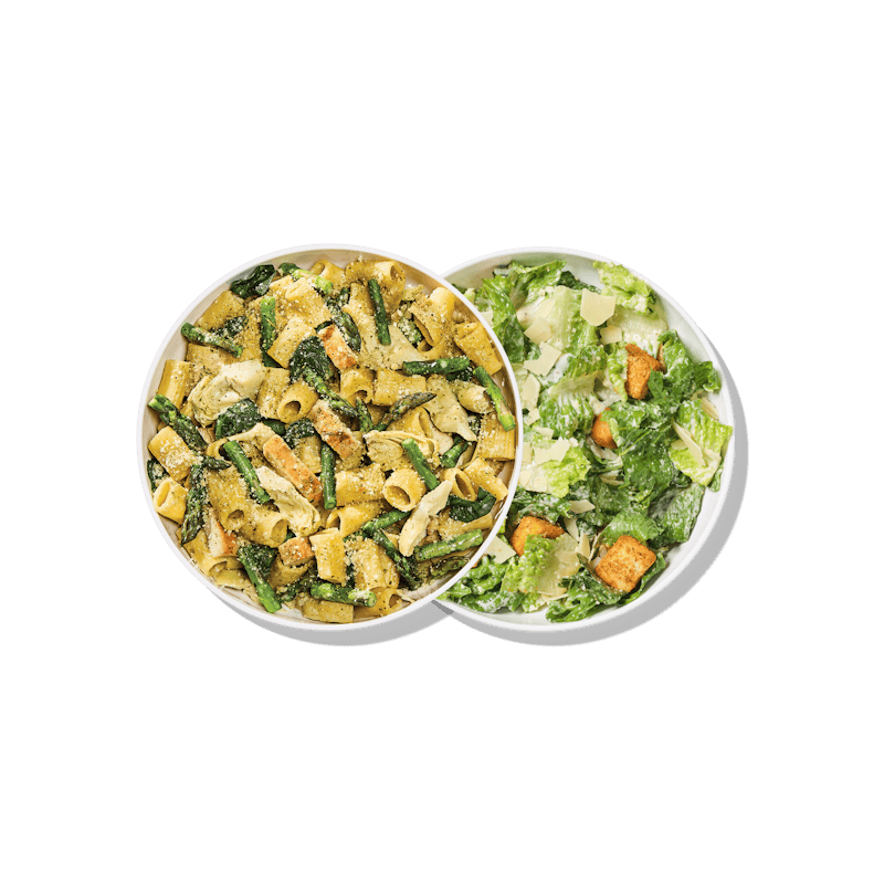 Chicken Artichoke & Asparagus Rigatoni Duo from Noodles & Company - Oshkosh in Oshkosh, WI
