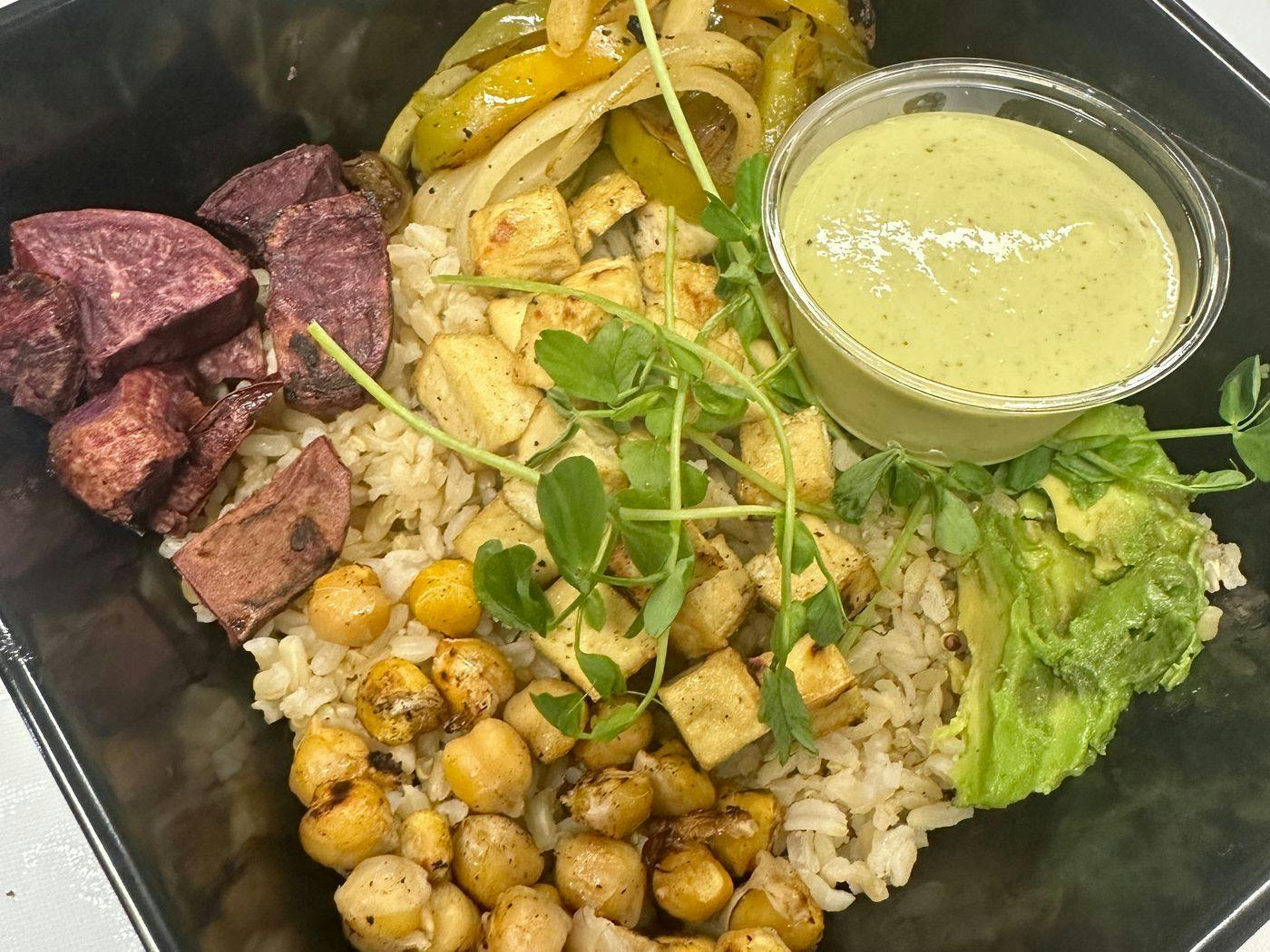 The Power Bowl from Justveggiez in Madison, WI