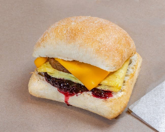 Sweet Breakfast Sandwich from Sookie?s Veggie Burgers in Madison, WI