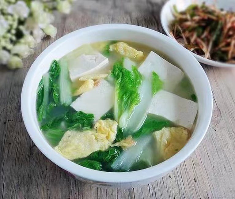 Vegetable Tofu Soup ????? from DJ Kitchen in Philadelphia, PA