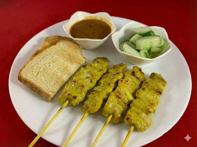 6.Chicken Satay from Sa-Bai Thong Thai Cuisine - University Ave in Madison, WI