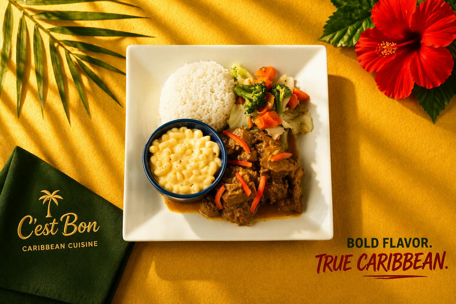 Curry Goat from C'est Bon Caribbean Creole Cuisine in Baytown, TX