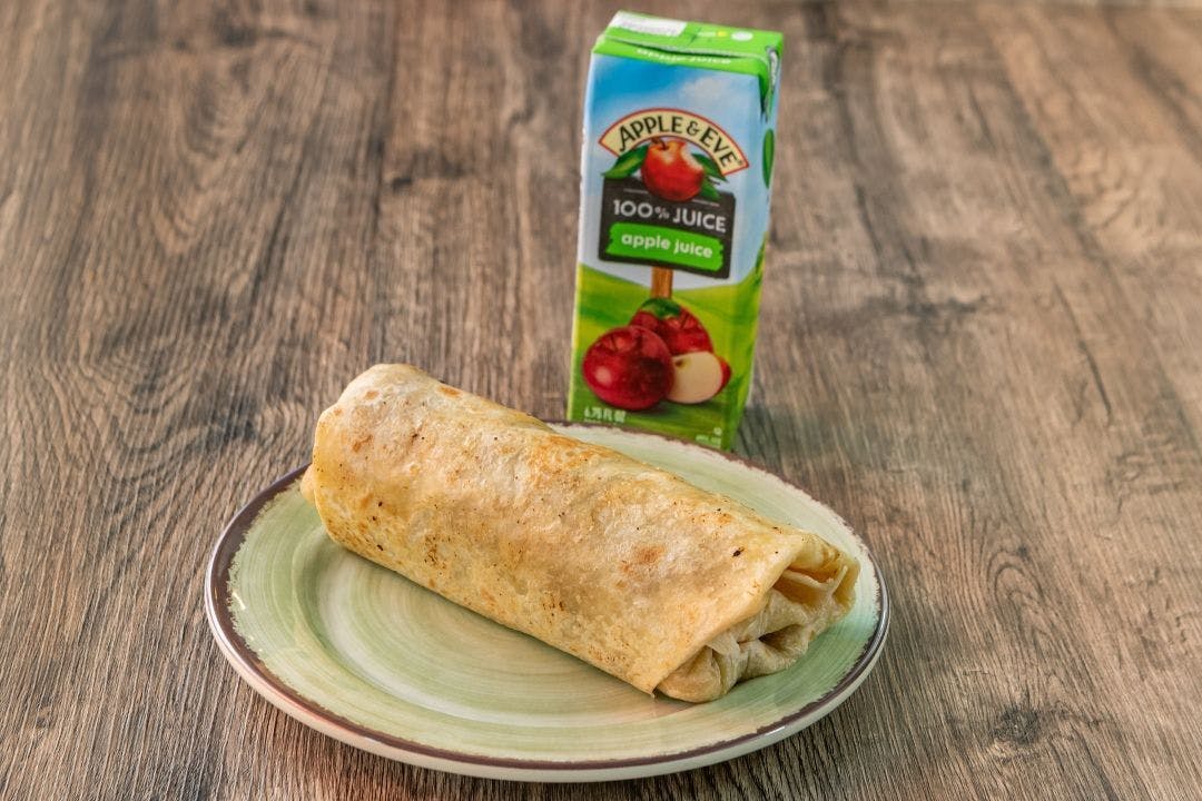 Kids Burrito from Brushfire Tacos y Tapas in Glendale, AZ