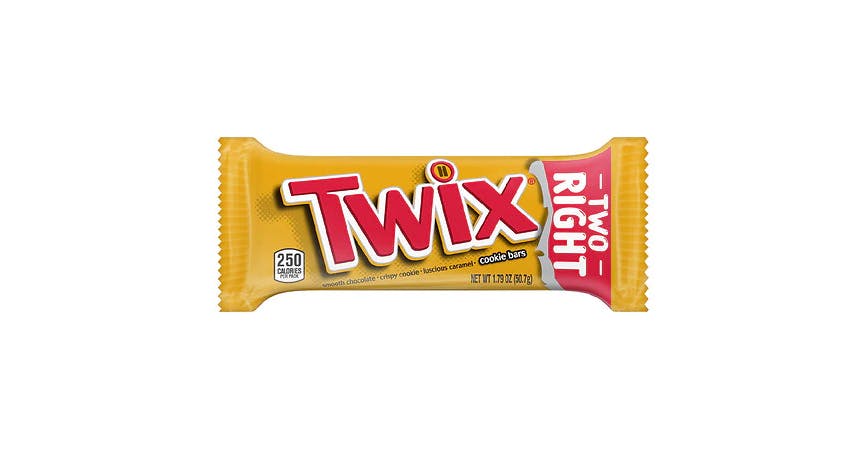 Twix Caramel Full Size Chocolate Cookie Bar Caramel (2 oz) from EatStreet Convenience - Historic Holiday Park North in Topeka, KS
