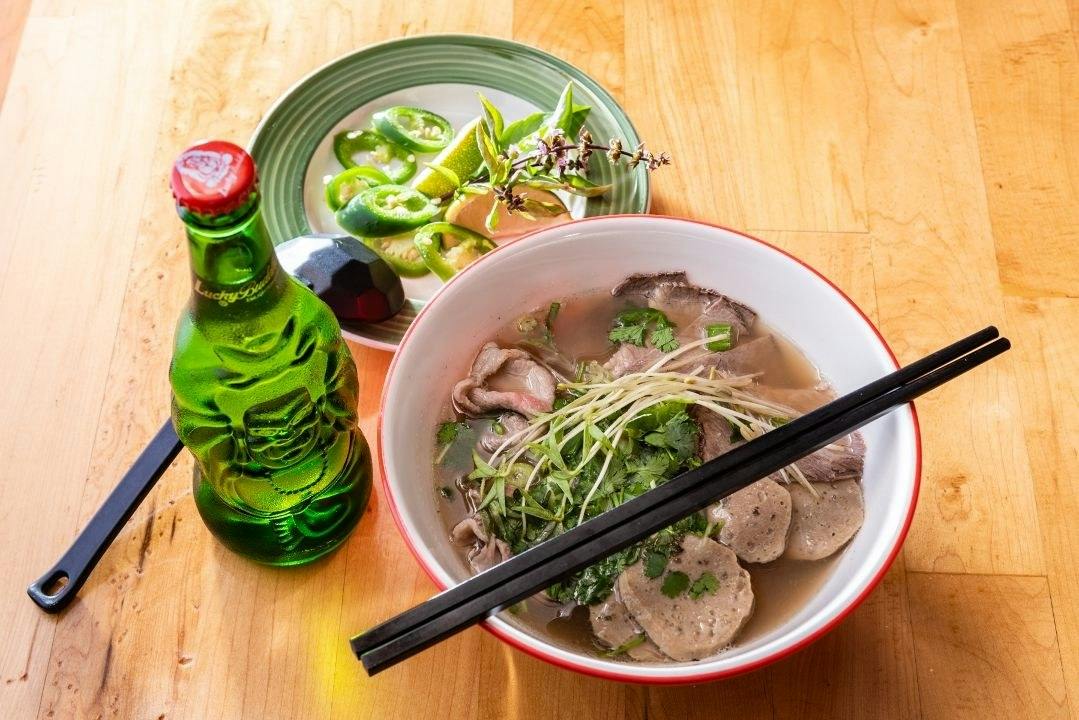 Pho from Oolong Asian Cuisine in Dubuque, IA