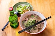 Pho from Oolong Asian Cuisine in Dubuque, IA