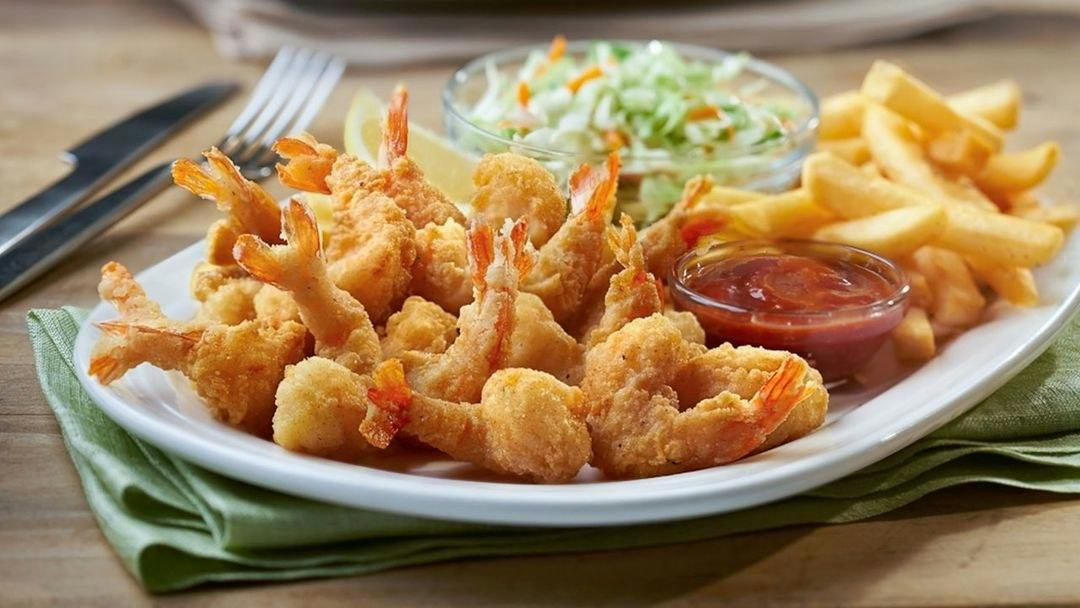 Fried Shrimp from Mike's Food and Spirits in Somerville, Ma