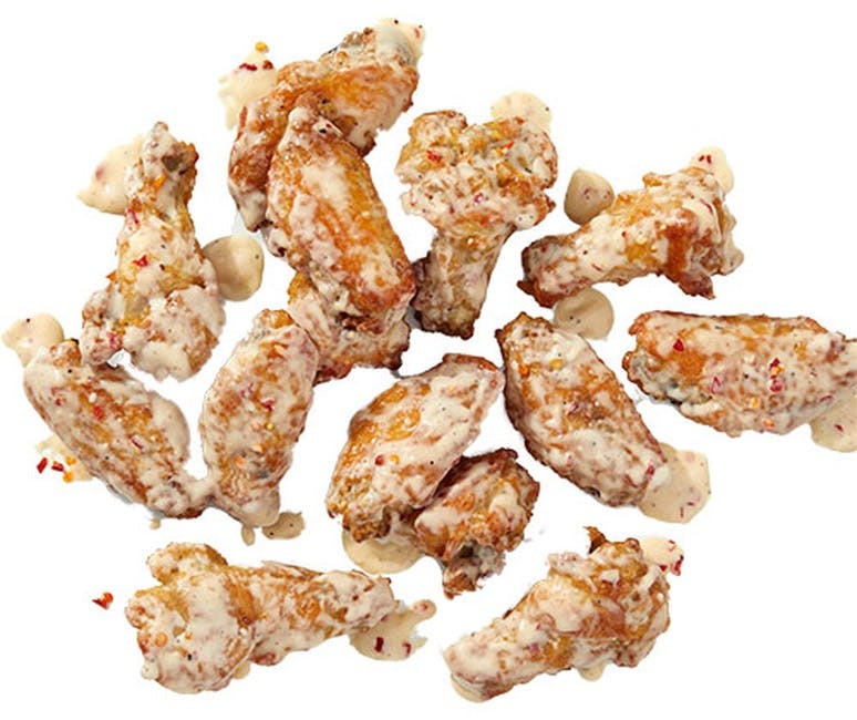 Parmesan Garlic Bone-In Wings from Toppers Pizza - Main St in Menomonee Falls, WI