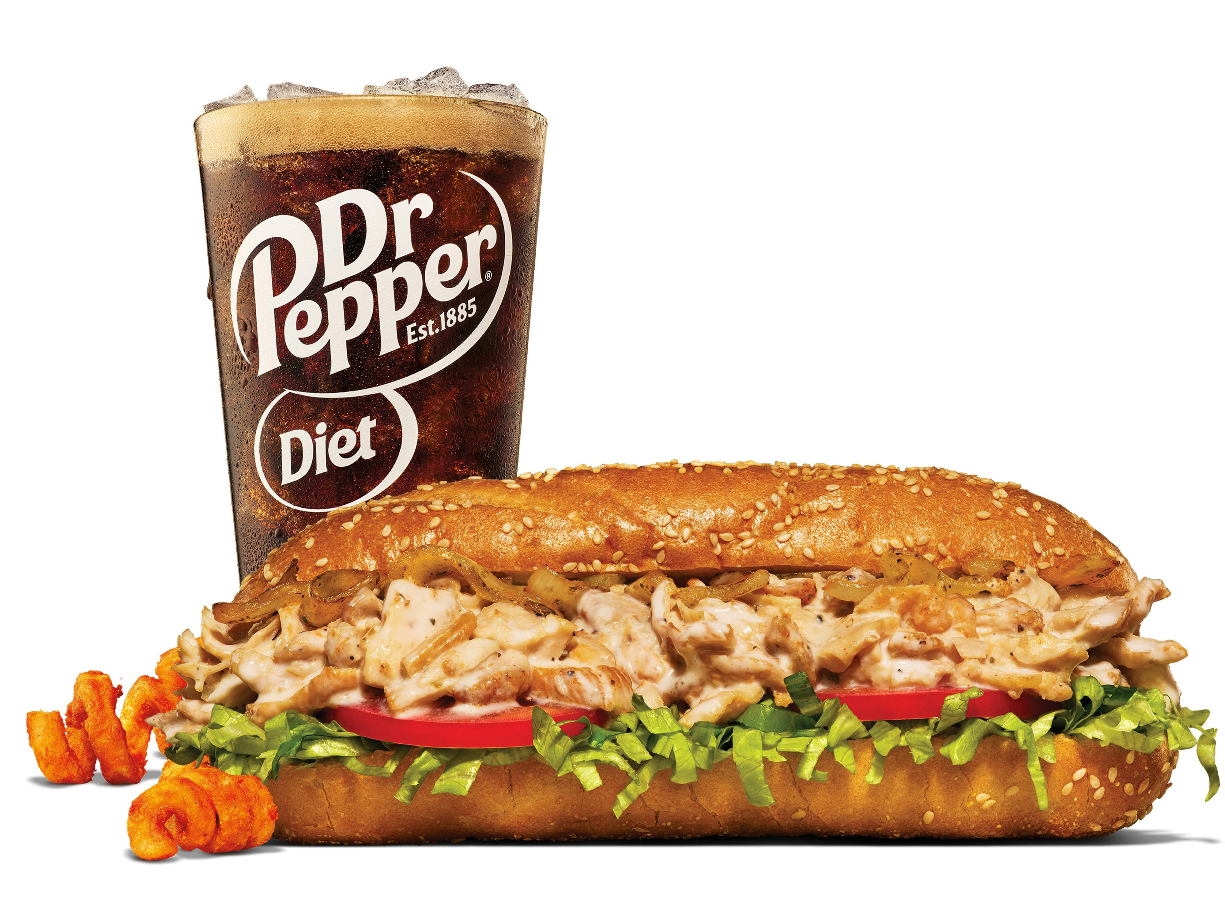 Deluxe Chicken Cheesesteak from Arby's: Ames S Duff Ave (5537) in Ames, IA