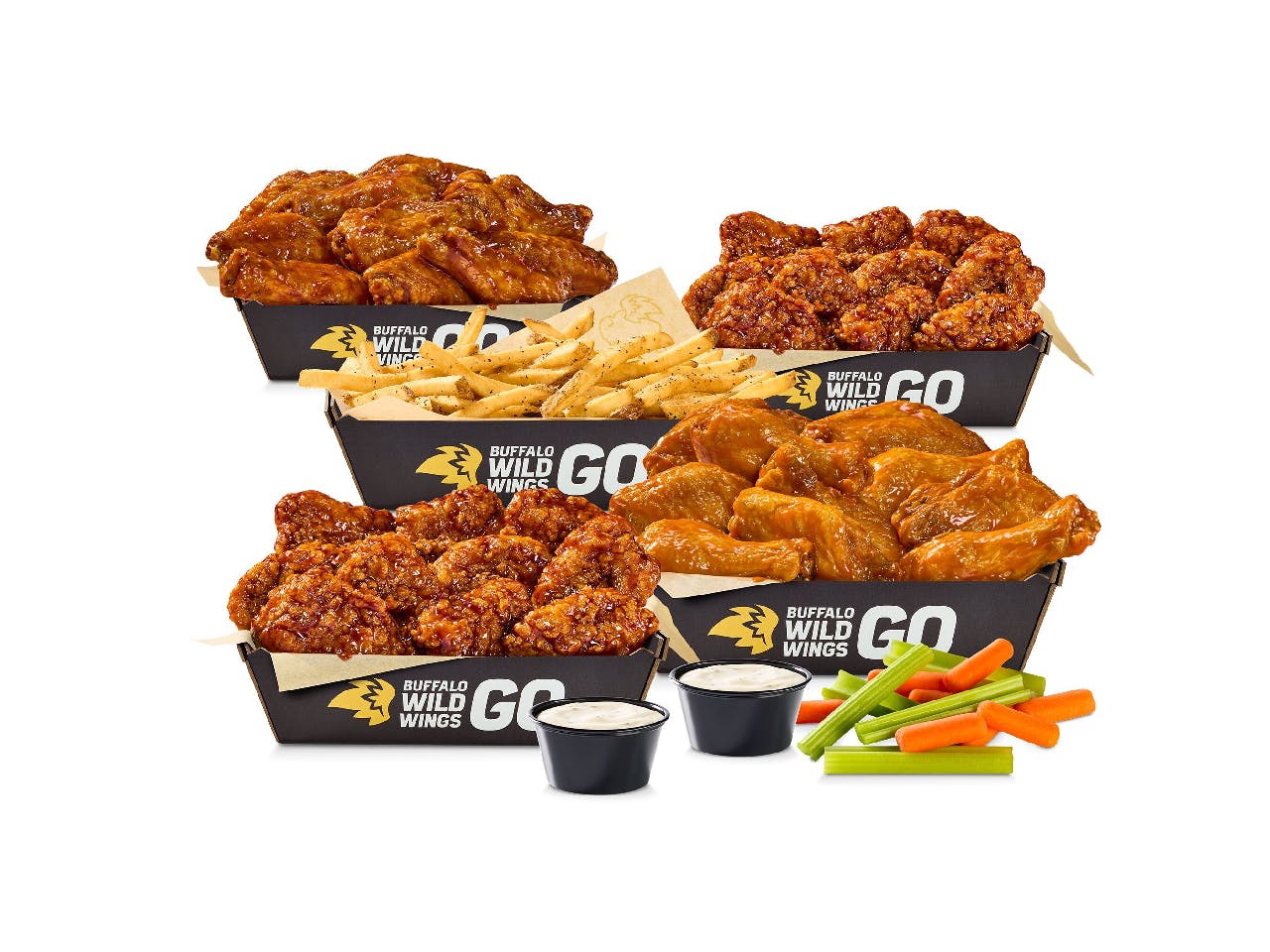 20 Boneless + 20 Traditional Wings & Fries from Buffalo Wild Wings - Wisconsin Ave in Sedalia, MO