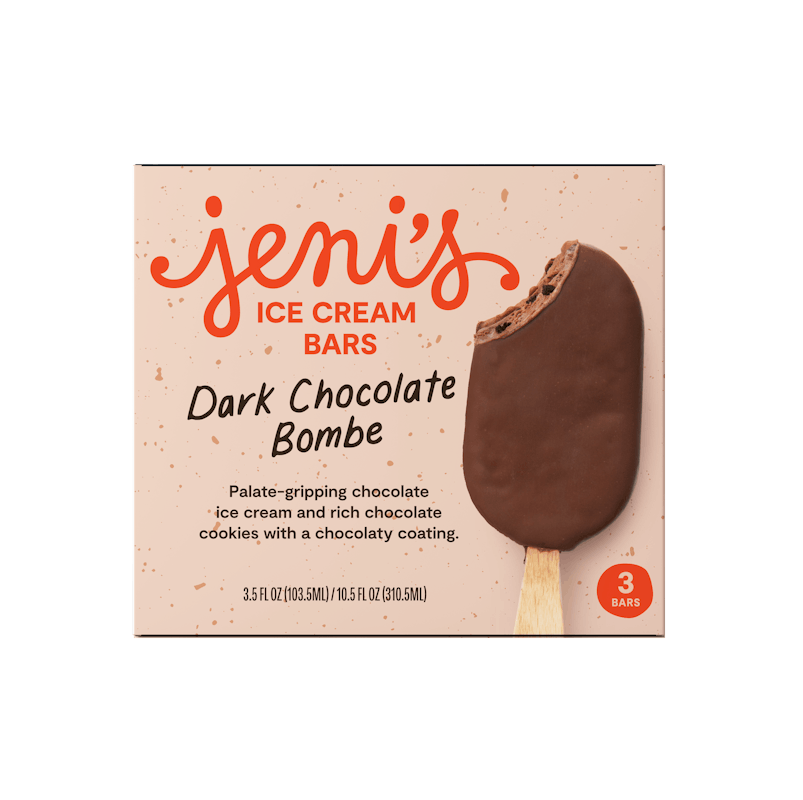 Dark Chocolate Bombe Ice Cream Bars from Jeni's Splendid Ice Creams - Cameron St in Raleigh, NC