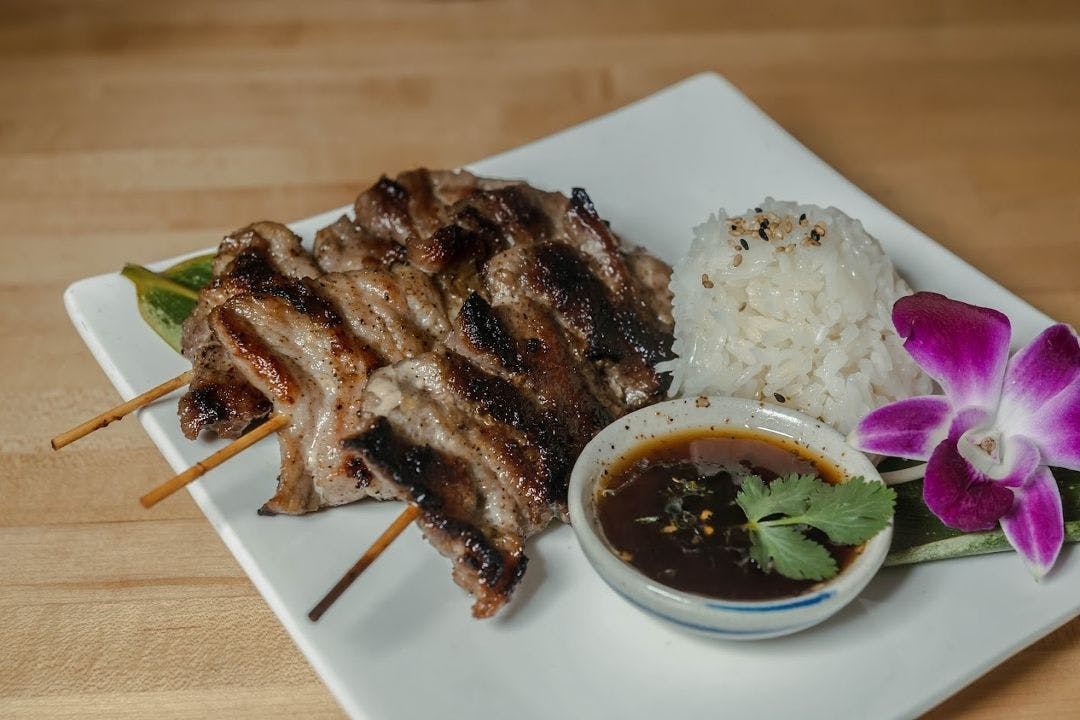 Moo Ping (3) from Thai-namite Wauwatosa in Wauwatosa, WI