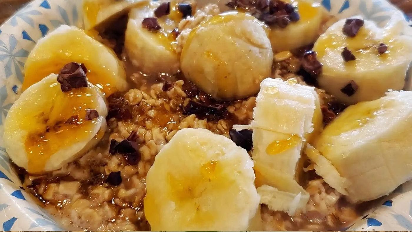 Chocolate Chip Cookie Oatmeal from Wild Roots in Schofield, WI