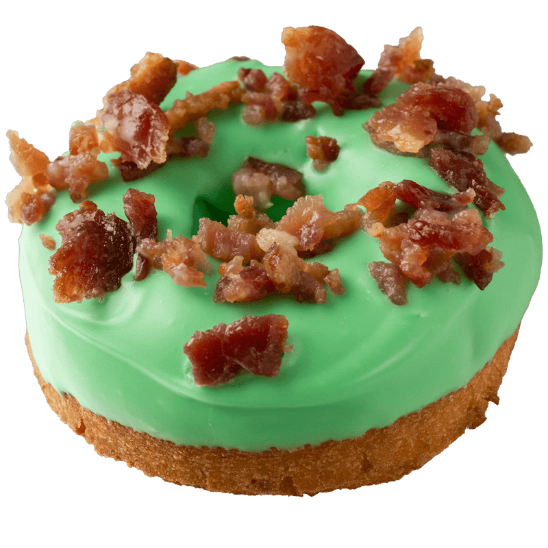 Bacon Shamrock from Duck Donuts Madison in Madison, WI