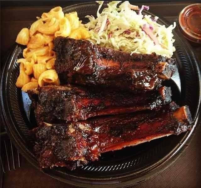 Beef Ribs 3 pcs*** from All American BBQ in West Hills, CA