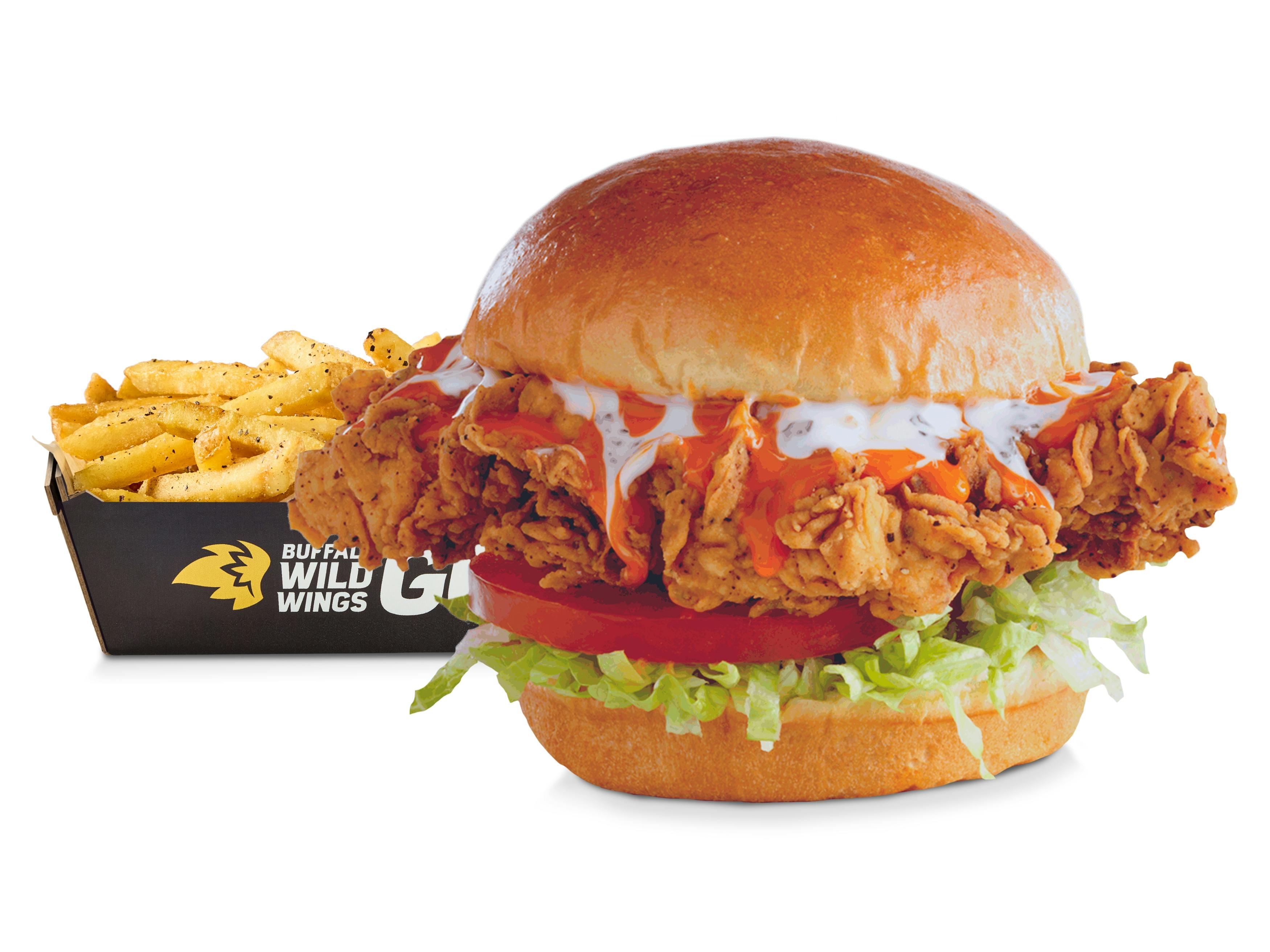 Buffalo Ranch Chicken Sandwich from Buffalo Wild Wings - S 31st St in Temple, TX