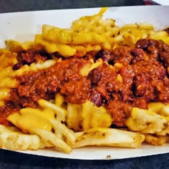 Chili Cheese Fries from Mr. Spots in Ann Arbor, MI