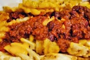Chili Cheese Fries from Mr. Spots in Ann Arbor, MI