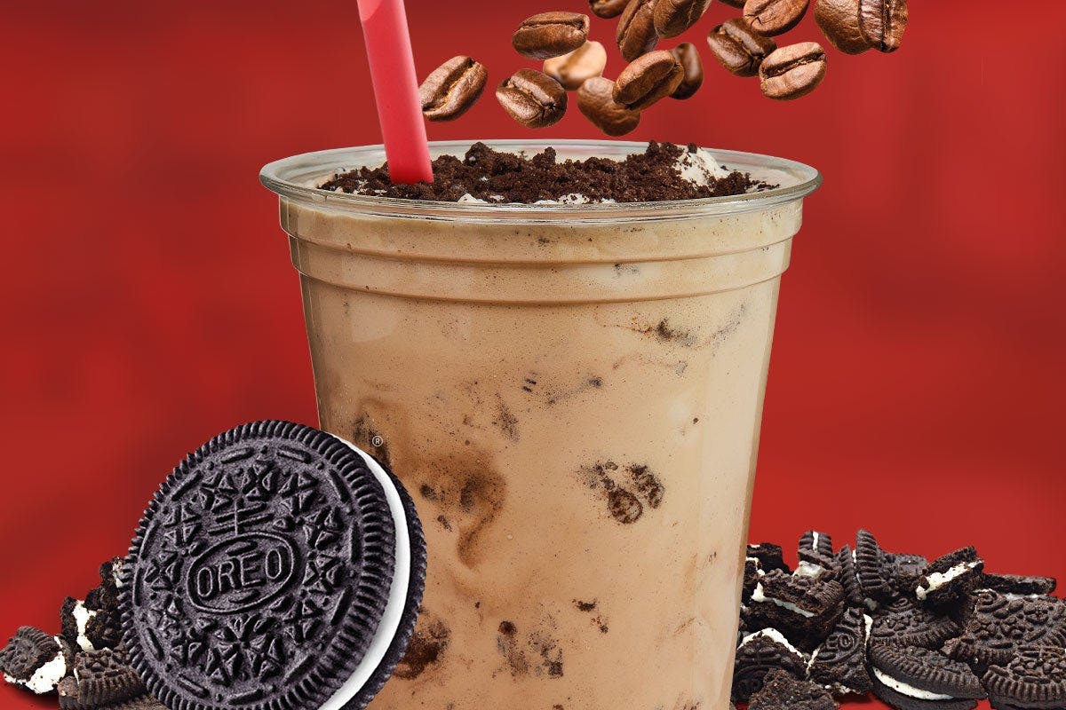 Mocha OREO? Cookie Shake from MOOYAH - Tiverton Casino Blvd in Tiverton, RI